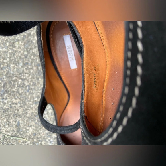 Geox Mary janes kitten heels  Sz 38 - Picture 9 of 10